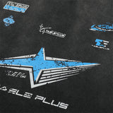 Мужской топ с принтом Water XINGX весна-осень