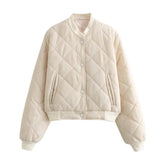 Autumn and Winter Women's New Comfortable and Casual Short Cotton Jacket Coat