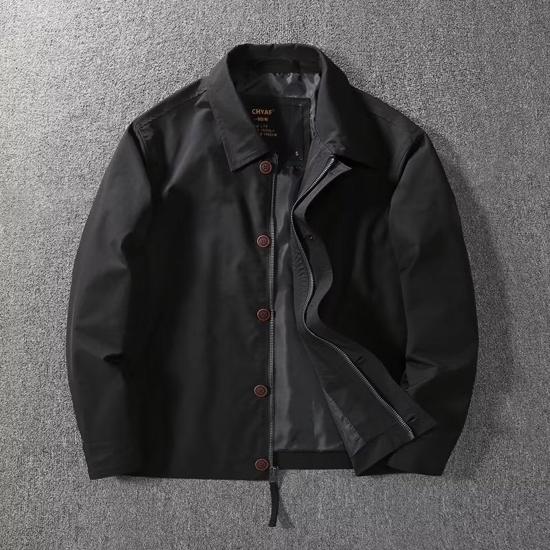 Деловой повседневный пиджак с лацканами, мужской ветрозащитный комбинезон Деловой повседневный пиджак с лацканами, мужской ветрозащитный комбинезон