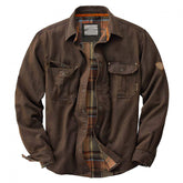 Men's Cotton Long Sleeve Locomotive Jacket