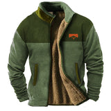Men's Cotton Clothes Fleece Padded Coat