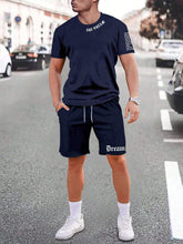 Sports Style Short-sleeved Shorts Thin Quick-drying Versatile Breathable Suit