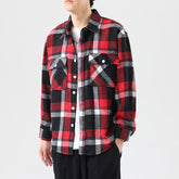 Men's Long Sleeve Plaid Shirt