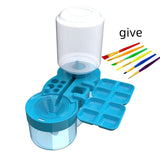 Automatic Water Brush With Brush Press Drainage Cleaner