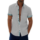 Men's Simple Casual Loose Shirt