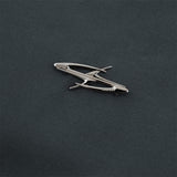 Simplicity Metal Label Loose Mens Summer T-Shirt