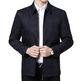 Модная личность мужская клетчатая куртка с лацканами