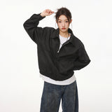 Ретро однотонный свободный и простой пиджак с лацканами для мужчин