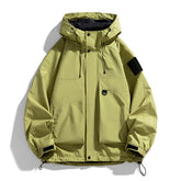 Куртка мужская ветрозащитная водонепроницаемая повседневная модная рабочая одежда пальто