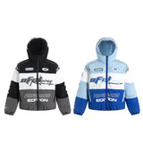 Мужская куртка-пальто с капюшоном Personality Winter Retro Fried Street Cotton