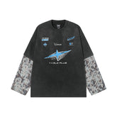 Men's Water Print Top XINGX Spring-Autumn