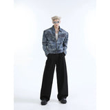 Ангури мардона Style 3D куртаи Denim шуста