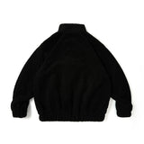 New Thickened Faux Cashmere Coat For Men