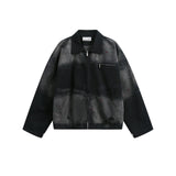 Американское ретро свободное потертое пальто-куртка