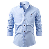 Men's American Retro Denim Cotton Shirt