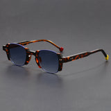 European And American Retro Pin Sun Glasses Korean Hong Kong Style Square Frame Sunglasses