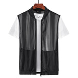 Мужской жилет без рукавов жилет спортивный тонкий жилет