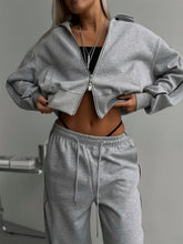 Sports Lace Trousers Two-piece Set