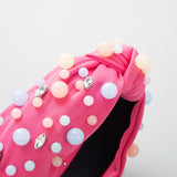 Fashion Candy Color Resin Beading Headband