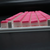 Pudding 108 Key Double Skin Pudding Cream PBT104 Two-color Milk Skin Mechanical Keyboard Translucent Keycap