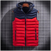 Men's vest autumn and winter korean fashion down cotton plus fertilizer