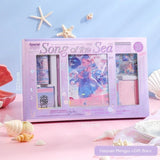 Handbook Set Gift Box Cute Girl Handbook Korean High Beauty Stationery Diary Office Supplies Cuadernos Gift Student Stationery