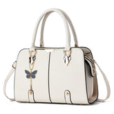 Large Capacity Lychee Pattern Women's Handbag