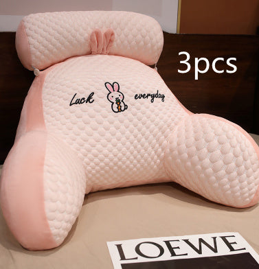 Sofa Fluffy Cushion Luncheon Pillow Triangle Reading Cushion Bedside Soft Large Backrest Lumbar Cushion Office Chair Cushion Sofa Fluffy Cushion Luncheon Pillow Triangle Reading Cushion Bedside Soft Large Backrest Lumbar Cushion Office Chair Cushion