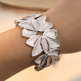 Women's Stainless Steel Open Hydraulic Bracelet