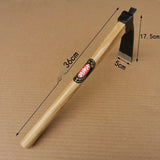 No 7 Forging Small Hoe Wooden Handle Durable Forging Gardening Tools