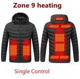 Winter Smart Cotton Men Jacket With USB Charging Function