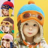 Winter Boy-girl Hipsters Add Fluffy Earmuffs