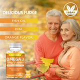 DHA Algae Oil Gummies For Kids Plant-Based DHA Formula Brain & Wellness Support Wholesale & Private Label