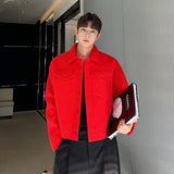 Fashionable short knitted elegant top