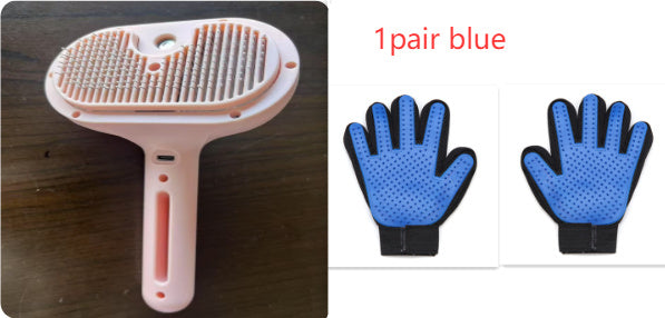 Pet Comb Self Cleaning Pets Hair Remover Brush For Dogs Grooming Tools Dematting Comb Built-in Mist Humidifier Pet Products Pet Comb Self Cleaning Pets Hair Remover Brush For Dogs Grooming Tools Dematting Comb Built-in Mist Humidifier Pet Products