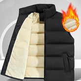 Жилет мужской из овечьей шерсти, осень и зима