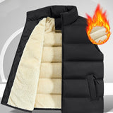 Жилет мужской из овечьей шерсти, осень и зима