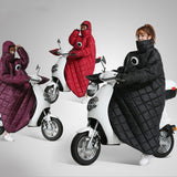 Waterproof Padded And Warm Windbreaker With Handle