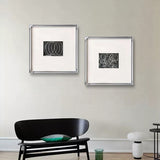 Modern Simple Black And White Line Decorative Painting