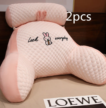 Sofa Fluffy Cushion Luncheon Pillow Triangle Reading Cushion Bedside Soft Large Backrest Lumbar Cushion Office Chair Cushion Sofa Fluffy Cushion Luncheon Pillow Triangle Reading Cushion Bedside Soft Large Backrest Lumbar Cushion Office Chair Cushion