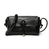 Oil Wax Leather Messenger Women's Fashion Shoulder Bag