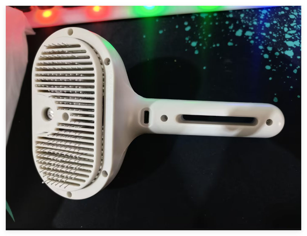 Pet Comb Self Cleaning Pets Hair Remover Brush For Dogs Grooming Tools Dematting Comb Built-in Mist Humidifier Pet Products Pet Comb Self Cleaning Pets Hair Remover Brush For Dogs Grooming Tools Dematting Comb Built-in Mist Humidifier Pet Products