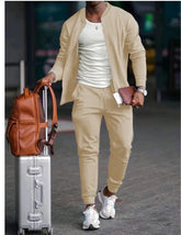 Set of two pieces in a basic style, color-matched, large size