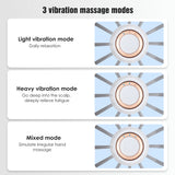 Rechargeable Octopus Claw Electric Head Massager V Ibration Scalp Massager V Ibrator For Headache Fatigue Relief Relaxation