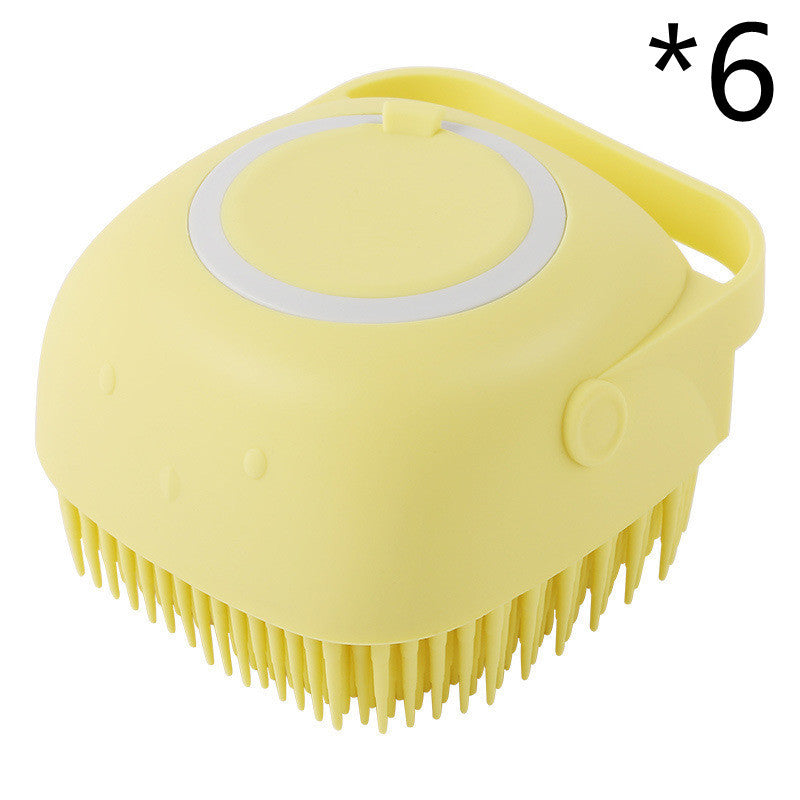 Silicone Dog Bath Massage Gloves Brush Pet Cat Bathroom Cleaning Tool Comb Brush For Dog Can Pour Shampoo Dog Grooming Supplies Silicone Dog Bath Massage Gloves Brush Pet Cat Bathroom Cleaning Tool Comb Brush For Dog Can Pour Shampoo Dog Grooming Supplies