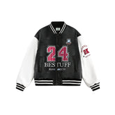 Pilots Jacket with Paste Embroidery