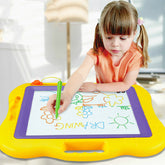 Qiqu Color Plastic Paint Children's Drawing Board Drawing Painting Graffiti Handwriting Board Toy Magnetic Drawing Board Wholesale