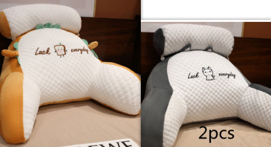 Sofa Fluffy Cushion Luncheon Pillow Triangle Reading Cushion Bedside Soft Large Backrest Lumbar Cushion Office Chair Cushion Sofa Fluffy Cushion Luncheon Pillow Triangle Reading Cushion Bedside Soft Large Backrest Lumbar Cushion Office Chair Cushion