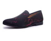 Breathable Casual Popular Black Mixed Color Calfskin Breathable Handmade Men's Leather Shoes Low-top Shoes