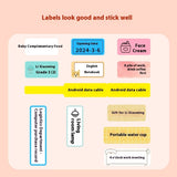 Printer Portable Bluetooth Mini Household Thermal Labeling Machine Storage Kitchen Mark Printer